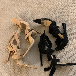 Tie up heels